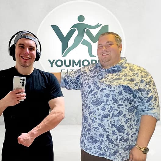 Coach Stephen — before and after his transformation